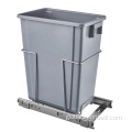 China kitchen grey or white single waste bin Supplier